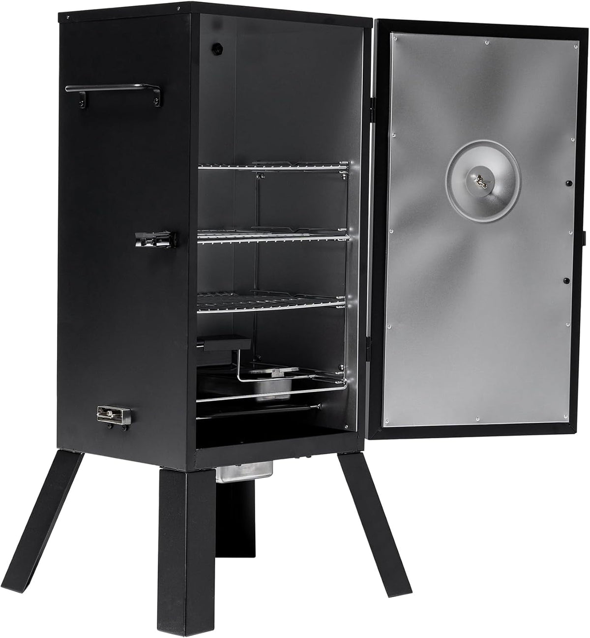 30 Inch Electric Vertical Smoker Analog Temperature