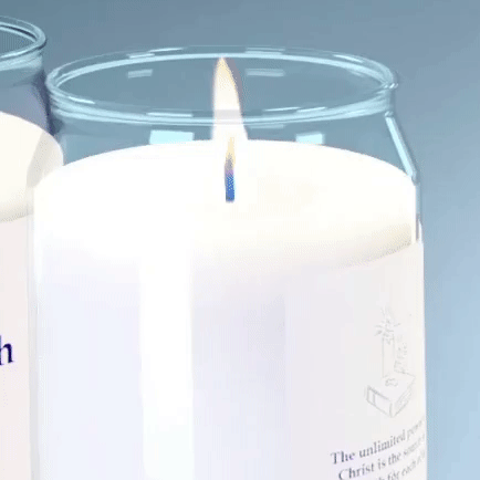 Faith Bible Candle - Illuminate Your Spirit | Bible Candles Co.