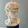 David Head Sculptural Candle | 11" Bust