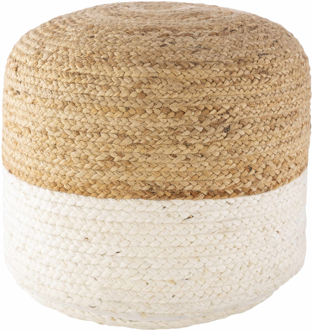 Birkdale 18ft Cylinder Jute Pouf - Clearance
