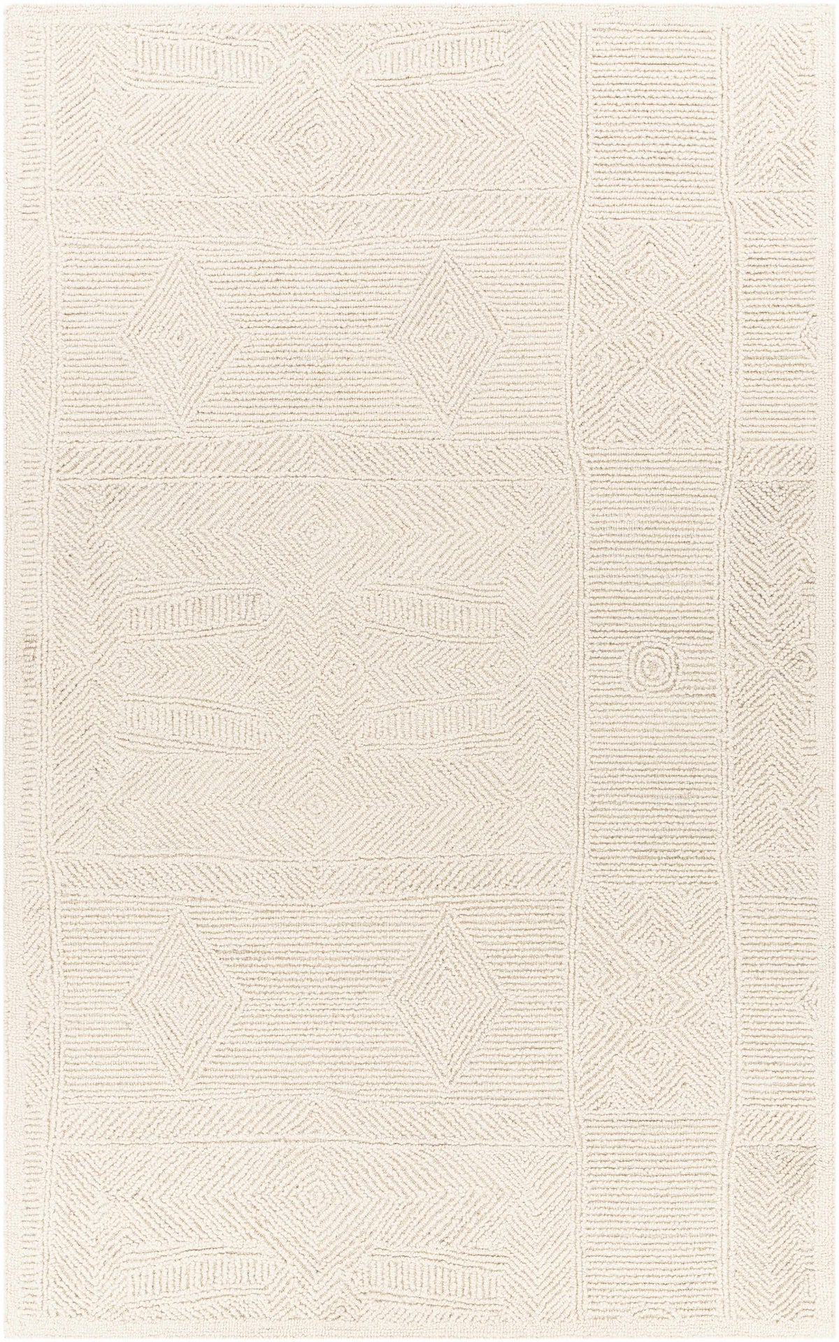 Cork Textured Wool Rug