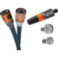 Gardena Textile Hose Liano Xtreme 30 m set (dark grey orange)